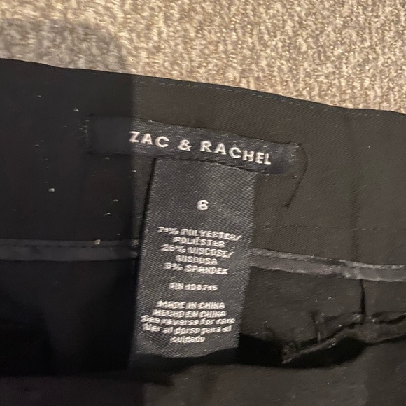 Zac & Rachel Dress Pants w/ Zipper Pockets - Picture 2 of 3